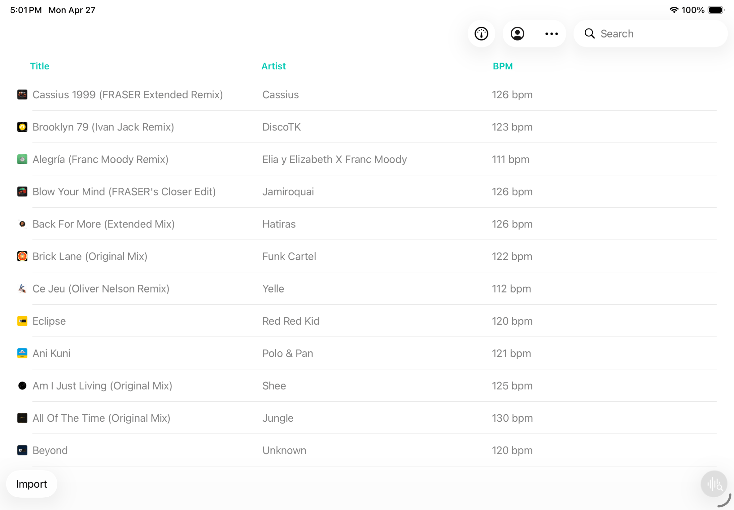 BPM Finder screenshot