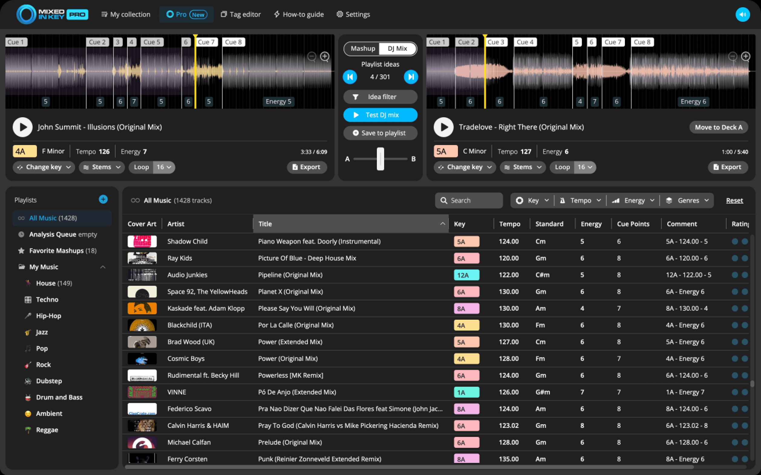 Mixed In Key Pro screenshot