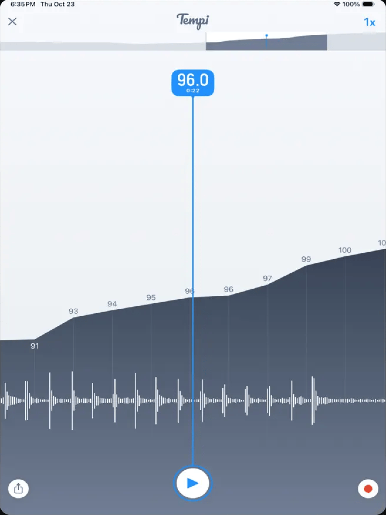 Tempi screenshot